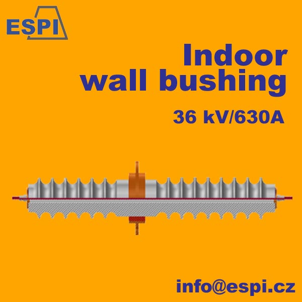 indoor-indoor wall bushing 35kV/630A