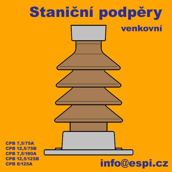 staniční podpěry venkovní CPB